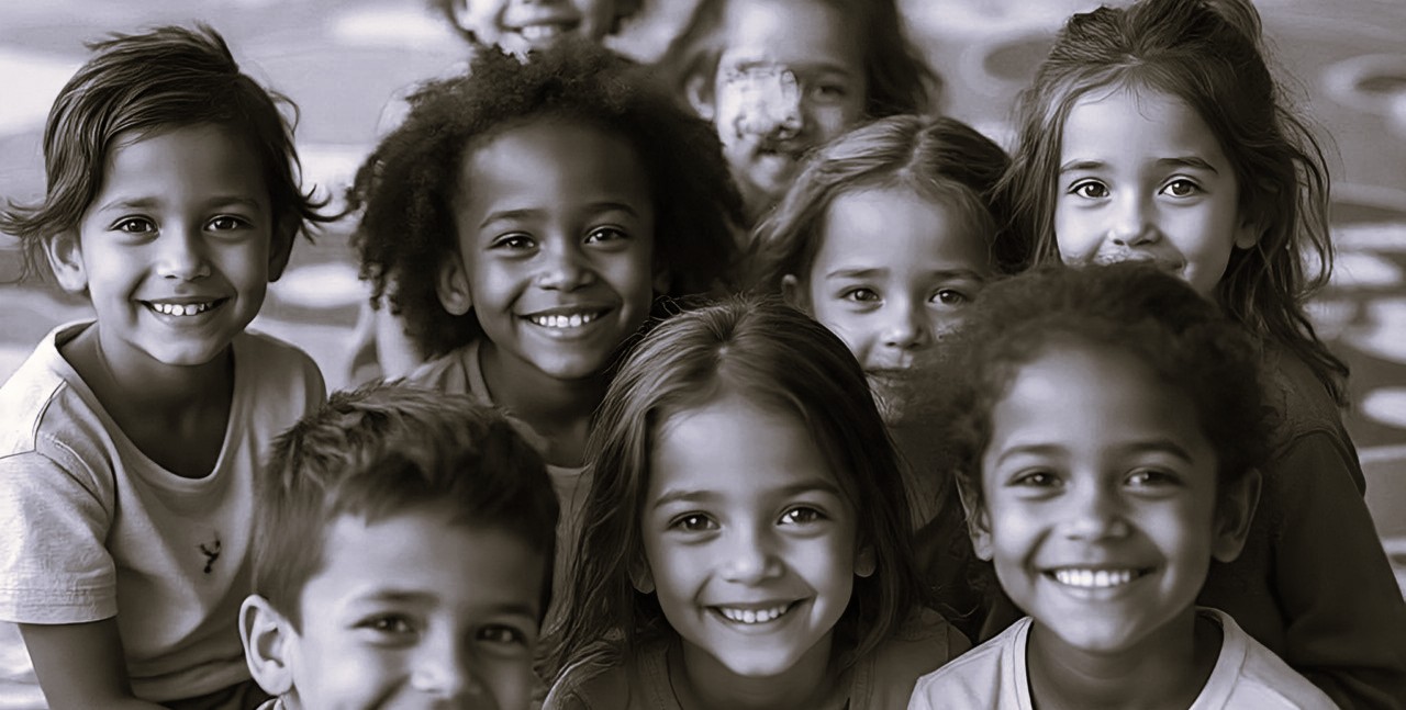 Children smiling